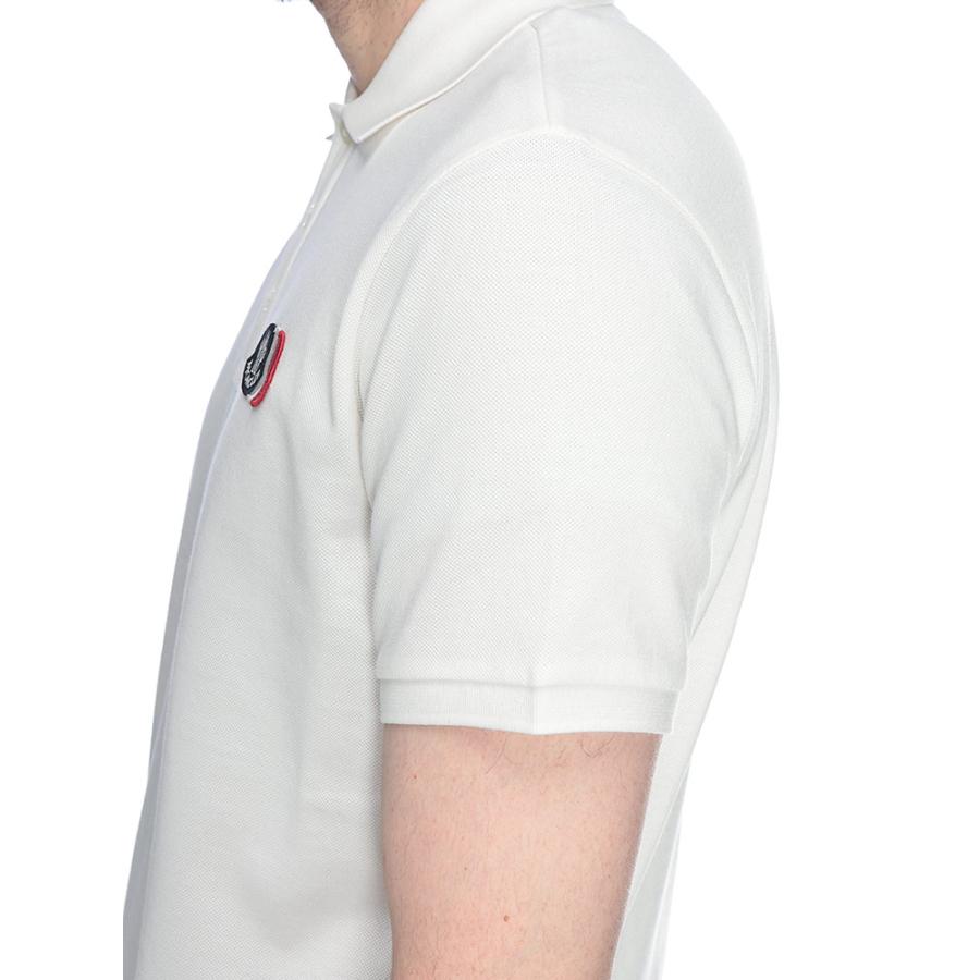モンクレール MONCLER メンズ ポロシャツ 半袖 3連ワッペン トリコロール ロゴパッチ レギュラーフィット MC8A0003089A16 ブランド トップス カットソーの画像