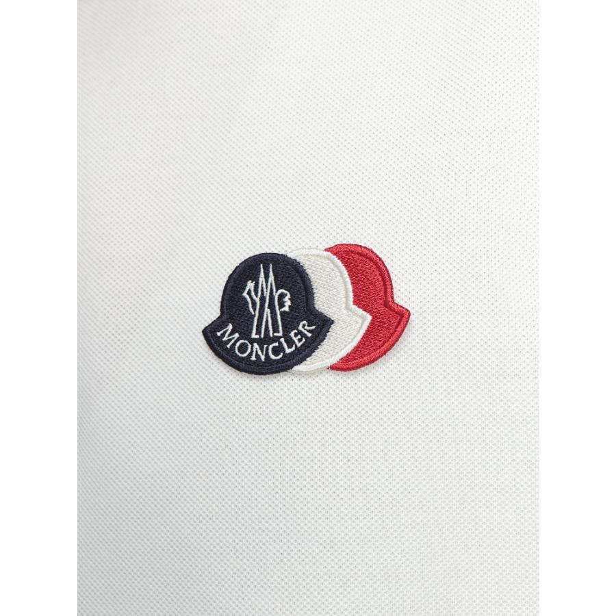 モンクレール MONCLER メンズ ポロシャツ 半袖 3連ワッペン トリコロール ロゴパッチ レギュラーフィット MC8A0003089A16 ブランド トップス カットソーの画像