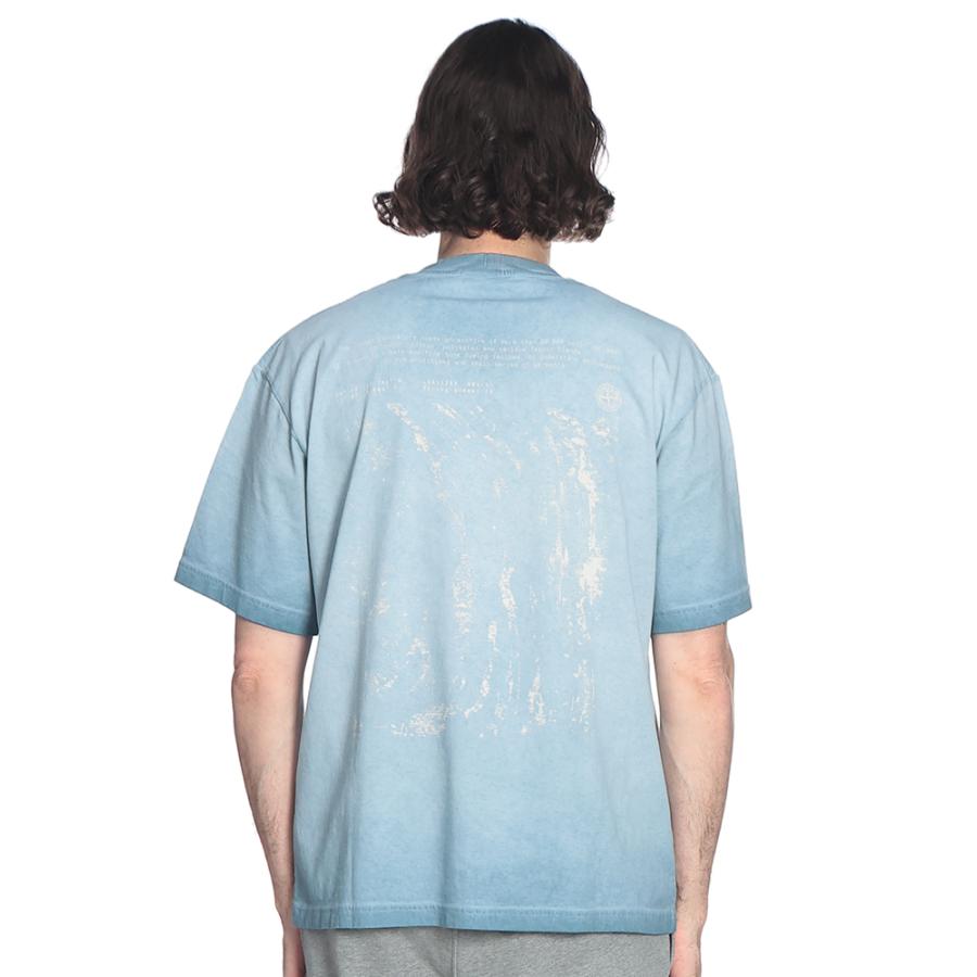 ストーンアイランド STONE ISLAND メンズ Tシャツ 半袖 COLD DYEING コーマ加工 コールドダイ カットソー SI2100002S0366 ブランド トップスの画像