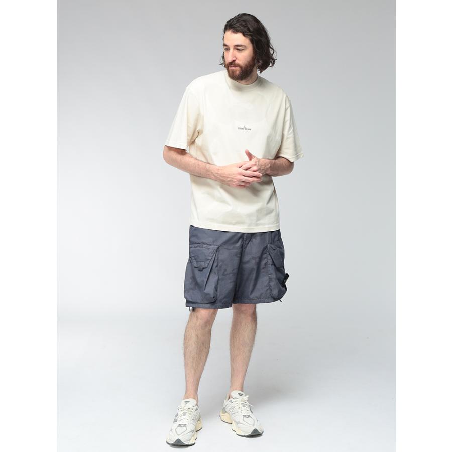 ストーンアイランド STONE ISLAND メンズ ショートパンツ SIL100009S00E9カーゴ 迷彩 カモフラージュ ハーフパンツ FADED CAMO ブランド ボトムス ショーツの画像
