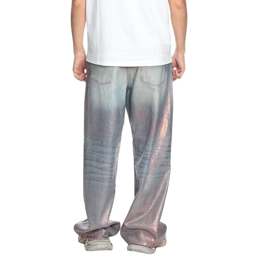 アクネストゥディオズ Acne Studios メンズ ジーンズ ACC00119ボタンフライ ルーズフィット グリッター デニム ブランド ボトムス パンツ ジーパンの画像