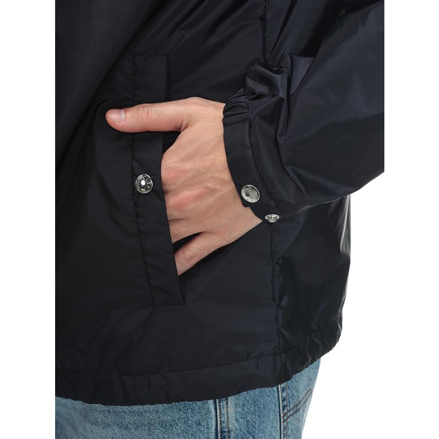 モンクレール MONCLER メンズ ナイロンパーカー MCMORNAY6ボーダーワッペン フルジップ ジャケット ブランド アウター ブルゾン フード ジップの画像