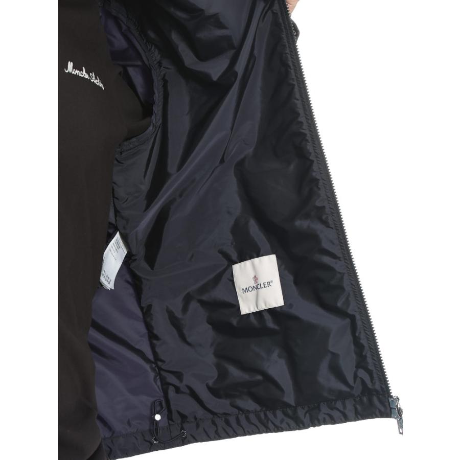 モンクレール MONCLER メンズ ナイロンパーカー MCMORNAY6ボーダーワッペン フルジップ ジャケット ブランド アウター ブルゾン フード ジップの画像
