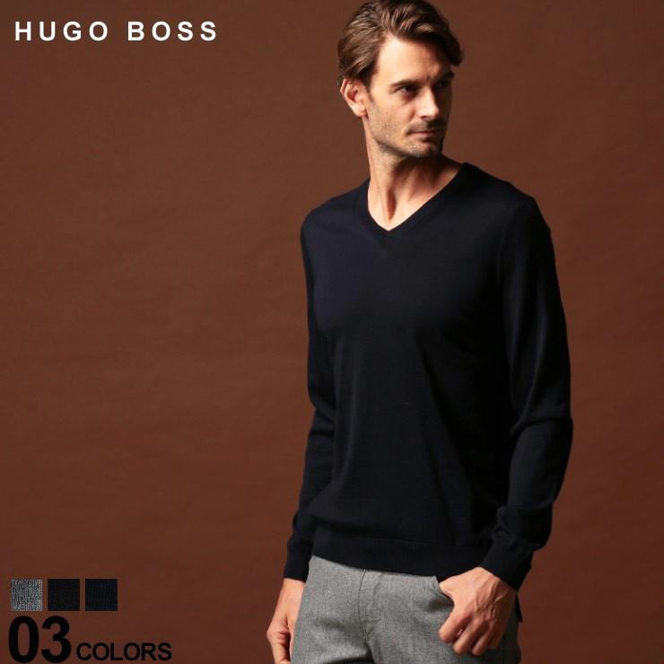 ヒューゴ ボス Hugo Boss ニット セーター ウール100 Vネック ハイゲージ ブランド メンズ トップス ウール Hbmelbap9f ゼンオンライン 通販 Yahoo ショッピング