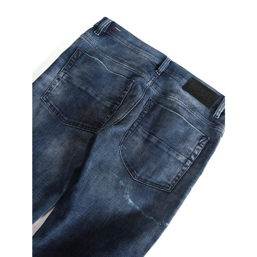 ディーゼル メンズ ジーンズ Diesel デニムパンツ ストレッチ ダメージ ジップフライ ウォッシュ D Amny ブランド ボトムス 細身 スキニーデニム Dsdamnyx096q ゼンオンライン 通販 Yahoo ショッピング