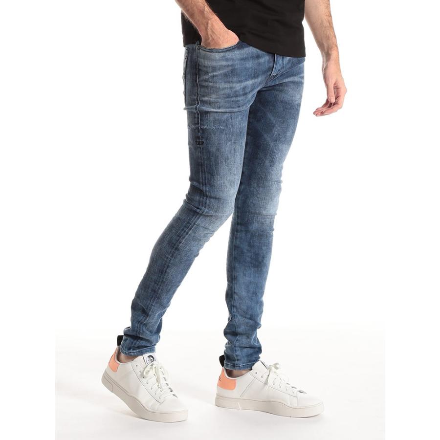 ディーゼル メンズ ジーンズ Diesel デニムパンツ ストレッチ ダメージ ジップフライ ウォッシュ D Amny ブランド ボトムス 細身 スキニーデニム Dsdamnyx096q ゼンオンライン 通販 Yahoo ショッピング