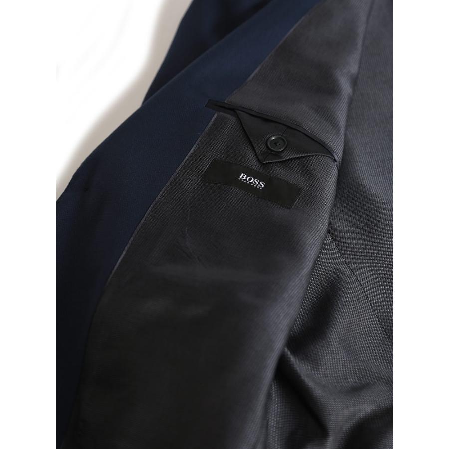 公式超高品質 ヒューゴボス ダブルブレスト 金ボタン 黒 黒ブレザー ブレザー ジャケット テーラード