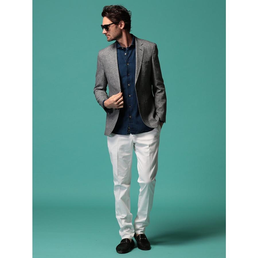 ヒューゴ ボス メンズ ジャケット Hugo Boss リネン コットン シングル 2ツ釦 ブランド アウター 麻ジャケット テーラード 綿麻 Hbhaylo ゼンオンライン 通販 Yahoo ショッピング