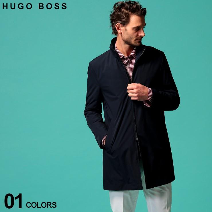 ヒューゴ ボス メンズ コート Hugo Boss ストレッチ ナイロン パッカブル スタンドカラー スプリングコート ブランド アウター Hbdeean ゼンオンライン 通販 Yahoo ショッピング