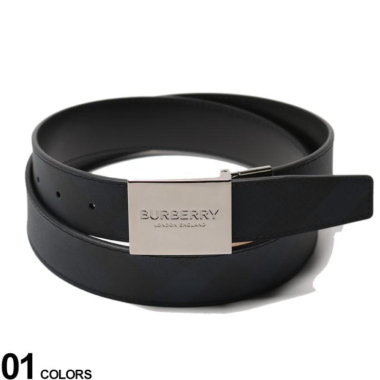 バーバリー メンズ ベルト Burberry リバーシブル プレートバックル ロンドンチェック ブランド チェック レザー レザーベルト 本革 s0 ゼンオンライン 通販 Yahoo ショッピング