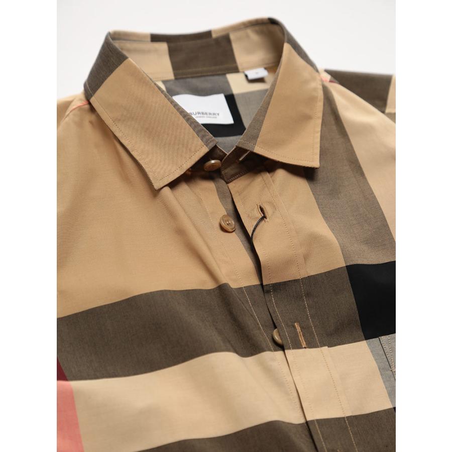 新品未使用BURBERRYバーバリー長袖シャツカットソー限定レアストレッチ BURBERRY BURBERRY/バーバリー 長袖シャツ コットン100