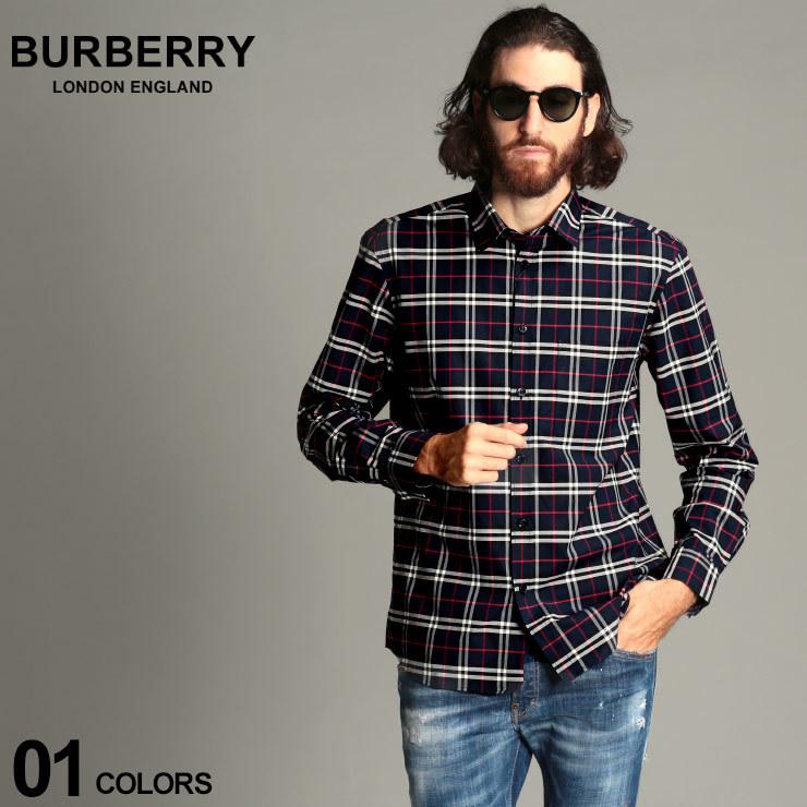 バーバリー メンズ シャツ 長袖 Burberry ストレッチ コットン スモールスケール チェック ブランド トップス チェックシャツ クラシック ゼンオンライン 通販 Yahoo ショッピング