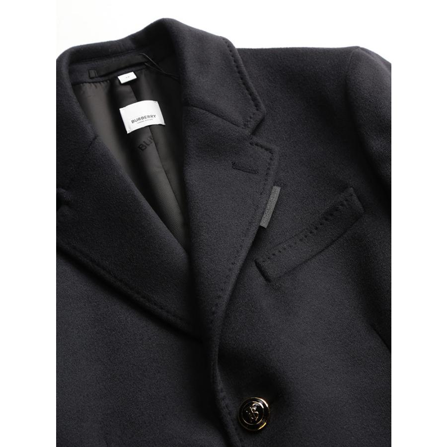 バーバリー メンズ コート Burberry Tbロゴ ボタン ウール カシミア チェスターコート ブランド アウター カシミヤ ウールコート ゼンオンライン 通販 Yahoo ショッピング