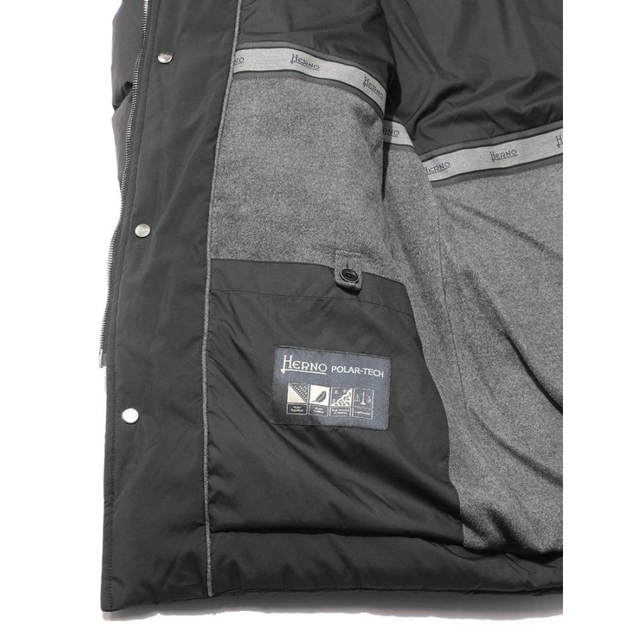 【新品 未使用 日本製】 ヘルノ メンズ ダウンジャケット HERNO ファー フード ダウン ブルゾン ブランド アウター パーカー ダウンコートミドル丈 HRPI0651U13220 【ZY1046507584】(38236円)