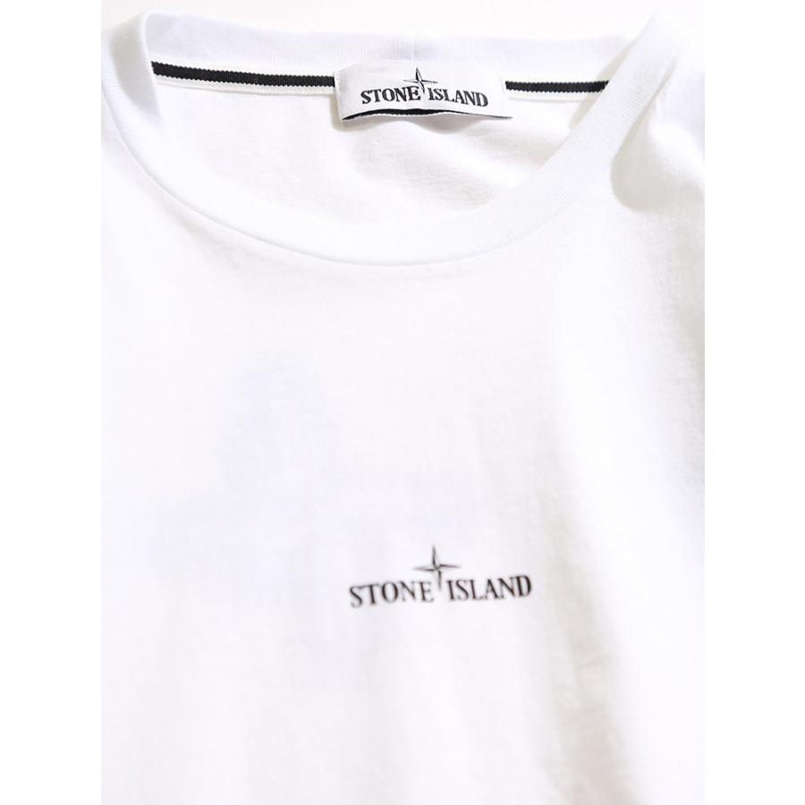 ストーンアイランド メンズ Tシャツ STONE ISLAND ロンT ロゴ バックプリント クルーネック 長袖 ブランド トップス コットン SI74152ML82 :7669201722