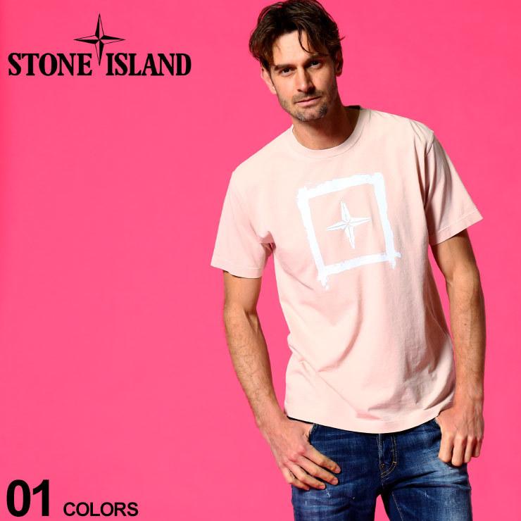 ストーンアイランド メンズ Tシャツ Stone Island ロゴ バックプリント クルーネック 半袖 ブランド トップス Sins81 ゼンオンライン 通販 Yahoo ショッピング