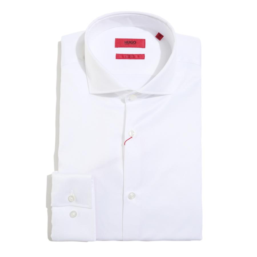 ヒューゴボス ワイシャツ Hugo Boss 形態安定 ホリゾンタルカラー 長袖 ドレスシャツ Slimfit ブランド メンズ ビジネス Yシャツ コットン Hbkenno ゼンオンライン 通販 Yahoo ショッピング