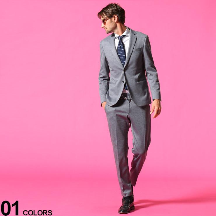 HUGO BOSS ヒューゴボス メンズ スーツ ストレッチ シングル 2ツ HUGO BOSS ヒューゴボス メンズ スーツ ストレッチ シングル 2ツ