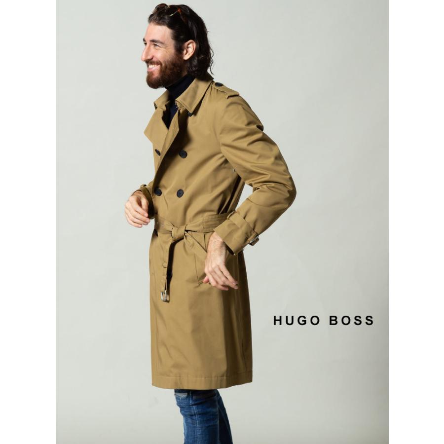 ヒューゴボス メンズ HUGO BOSS ダブル ベルト トレンチコート ブランド アウター コート ビジネス HBTRENC10237585 ヒューゴボス メンズ HUGO BOSS ダブル ベルト トレンチコート ブランド アウター コート ビジネス HBTRENC10237585