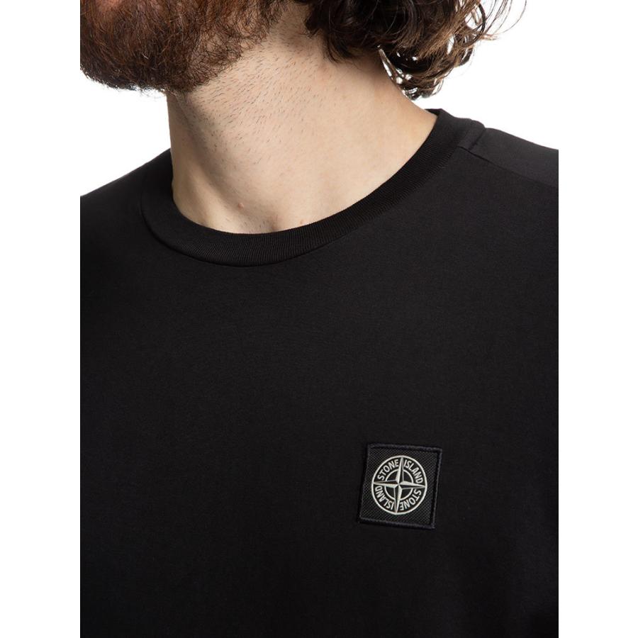 トップス Tシャツ/カットソー(半袖/袖なし) ストーンアイランド Tシャツ メンズ STONE ISLAND ロンT ワンポイント 