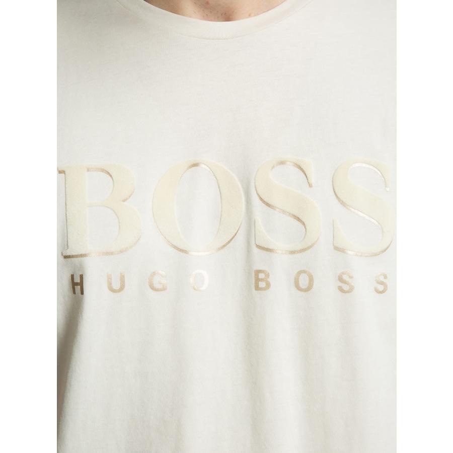 HUGO BOSS ロゴtシャツ Lサイズ 新品未使用 HUGO BOSS（ヒューゴ・ボス） Tシャツ ロゴプリント クルーネック 半袖