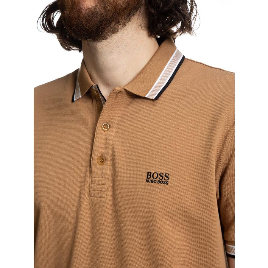 ヒューゴボス ポロシャツ メンズ HUGO BOSS 襟袖ライン 半袖