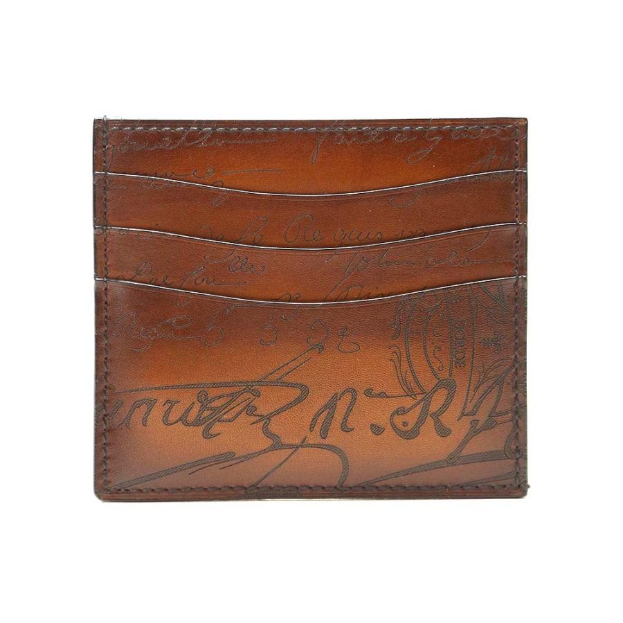 ベルルッティ カードケース メンズ Berluti カードホルダー ロゴ