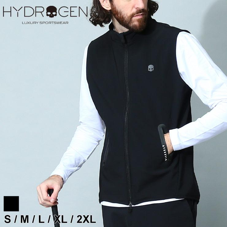 HYDROGEN ハイドロゲン メンズ ベスト ブランド アウター ジレ ロゴ 