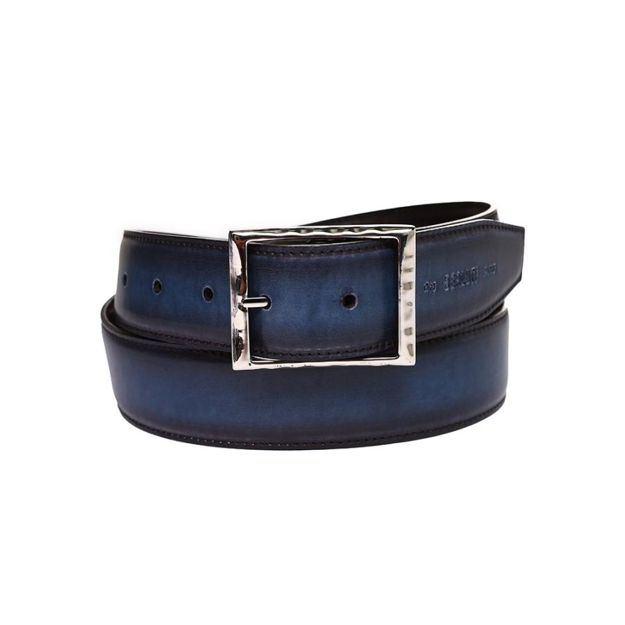 Berluti ベルルッティ メンズ ベルト ブランド フォーマルベルト ロゴ  