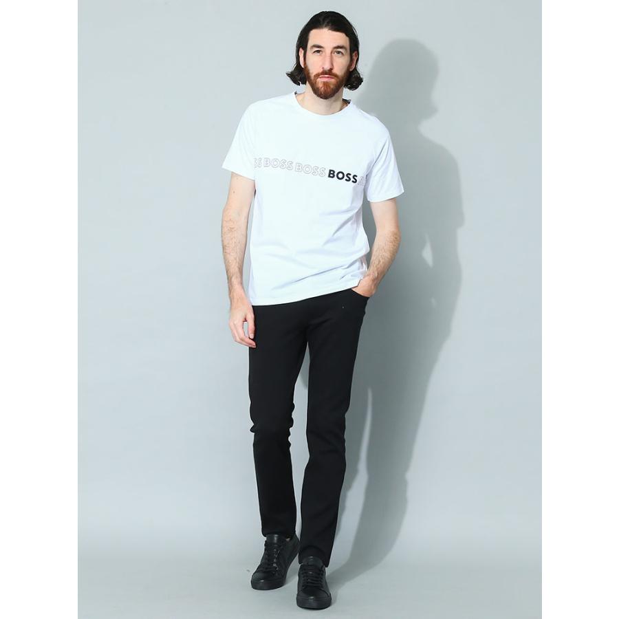 ヒューゴボス Tシャツ 半袖 HUGO BOSS メンズ ロゴ プリント ブランド