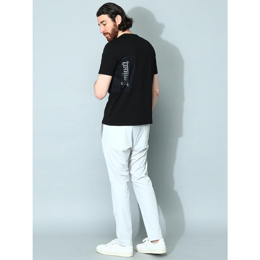 HERNO ヘルノ Tシャツ 半袖 メンズ メッシュ プリント ブランド