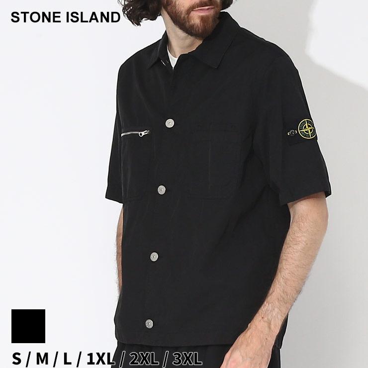 STONE ISLAND ストーンアイランド シャツ メンズ ワークシャツ STONE ISLAND ストーンアイランド シャツ メンズ ワークシャツ