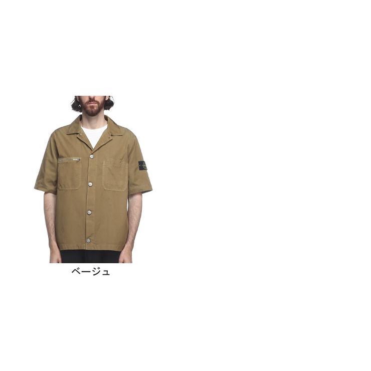 STONE ISLAND ストーンアイランド シャツ メンズ ワークシャツ STONE ISLAND ストーンアイランド シャツ メンズ ワークシャツ