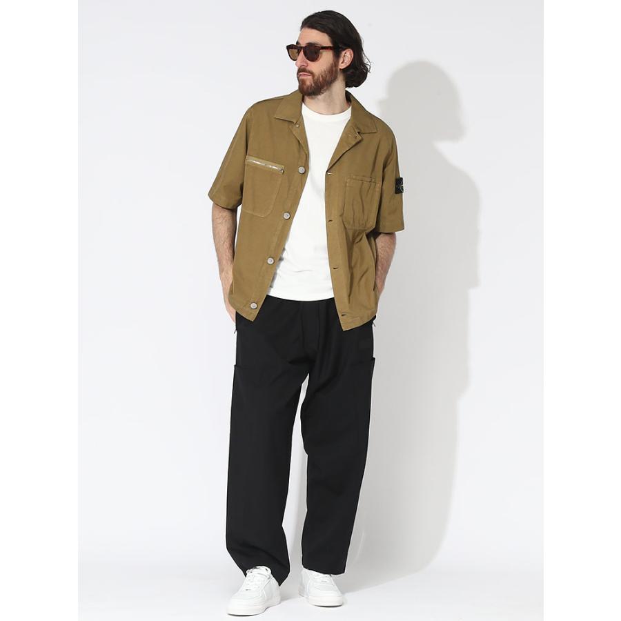 STONE ISLAND ストーンアイランド シャツ メンズ ワークシャツ STONE ISLAND ストーンアイランド シャツ メンズ ワークシャツ
