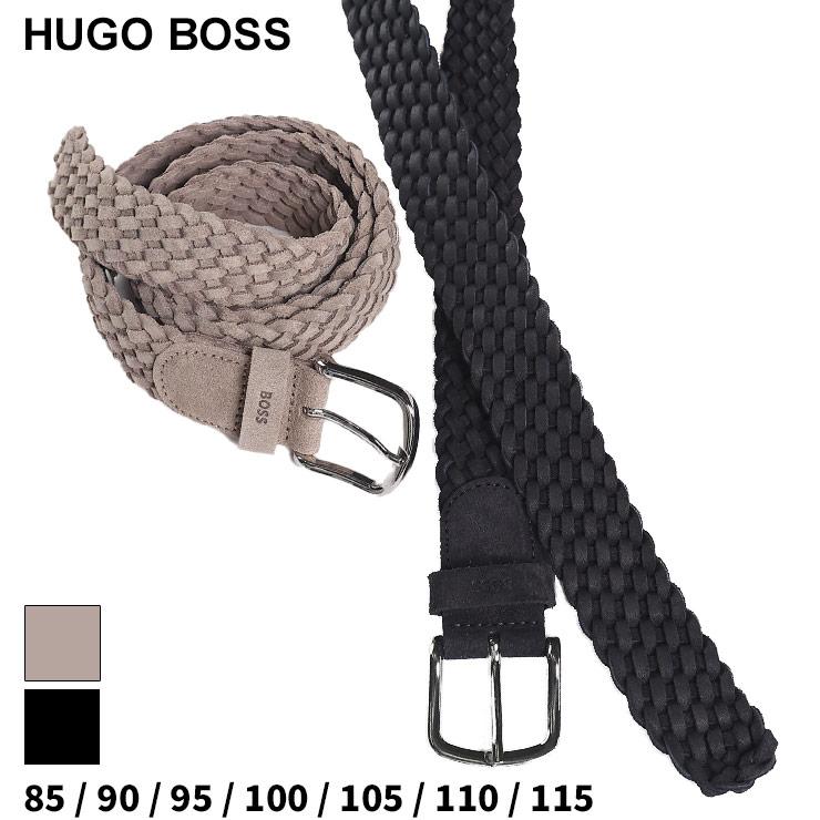 ヒューゴボス ベルト HUGO BOSS メッシュベルト メンズ カジュアル