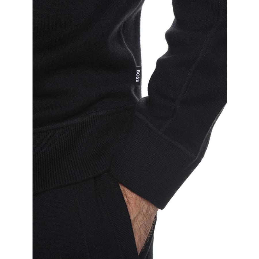 ヒューゴボス ニット HUGO BOSS メンズ セーター コットン クルーネック 長袖 ブランド トップス ストレッチ リラックスウェア HB50495402 ヒューゴボス ボス