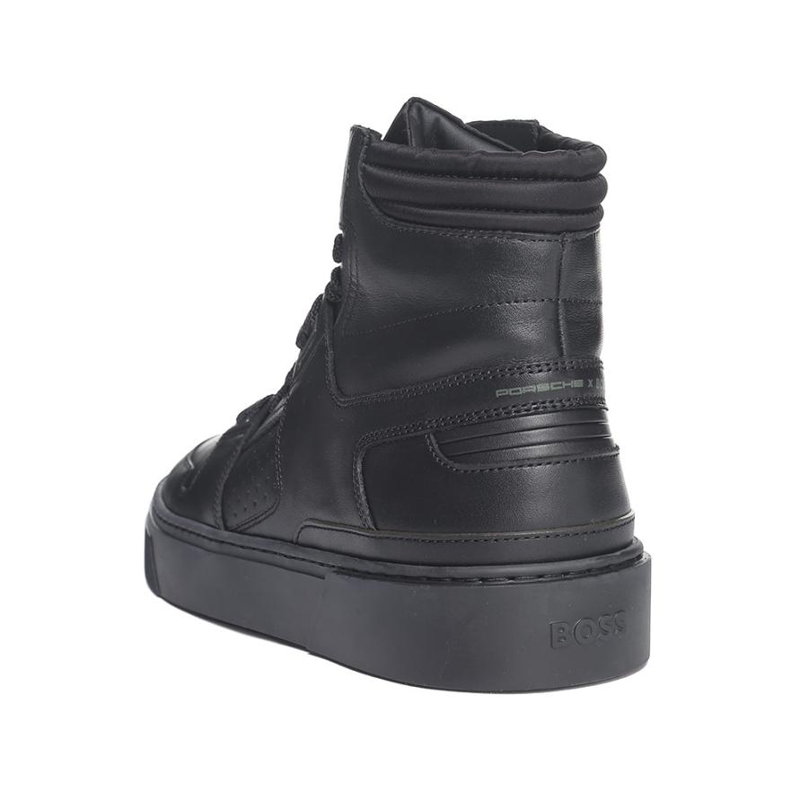 【ラッチ】BOSS ヒューゴボス　サイドジップ　ハイトップスニーカーブーツ ラッチ様専用】BOSS ヒューゴボス サイドジップ ハイトップ