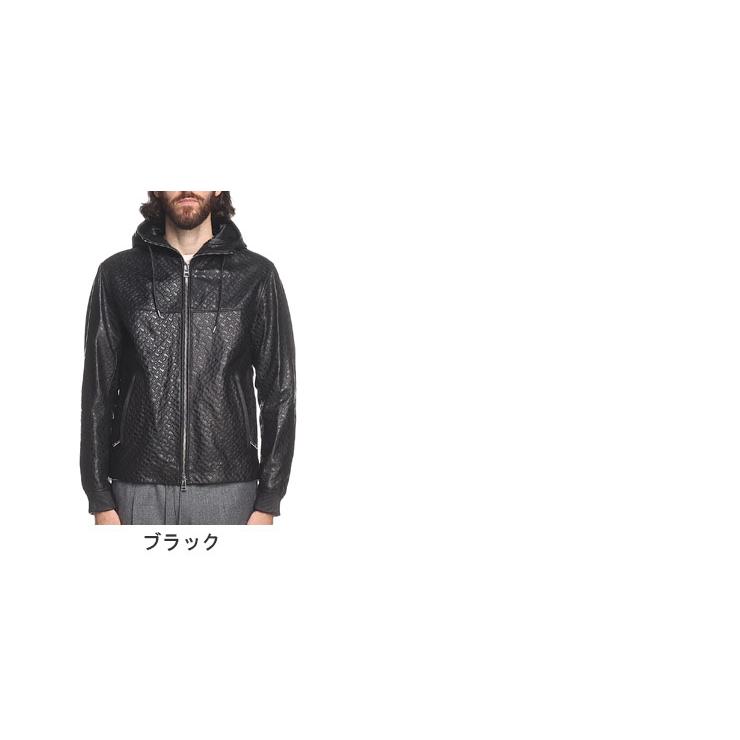 ヒューゴボス アウター HUGO BOSS メンズ ジャケット レザージャケット エンボスモノグラム ブランド ブルゾン レザー HB50497890