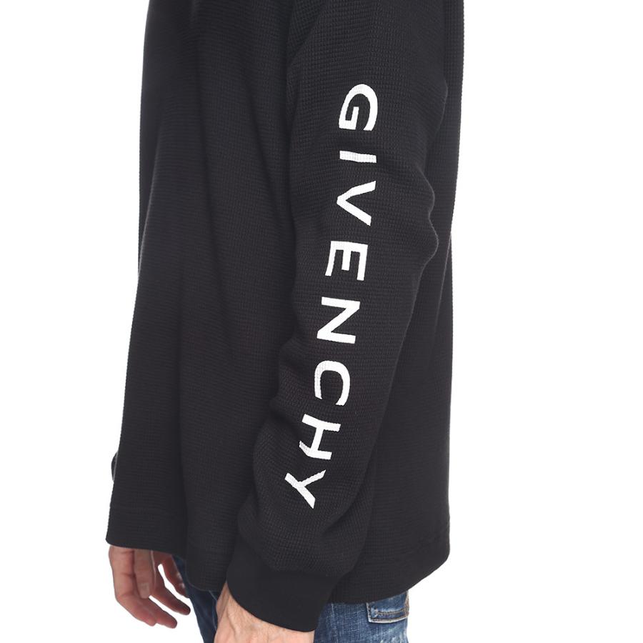 ジバンシィ Tシャツ 長袖 GIVENCHY メンズ ロンT 袖ロゴ プリント ブランド トップス ジバンシー GVBM71GG30RX｜zen｜04