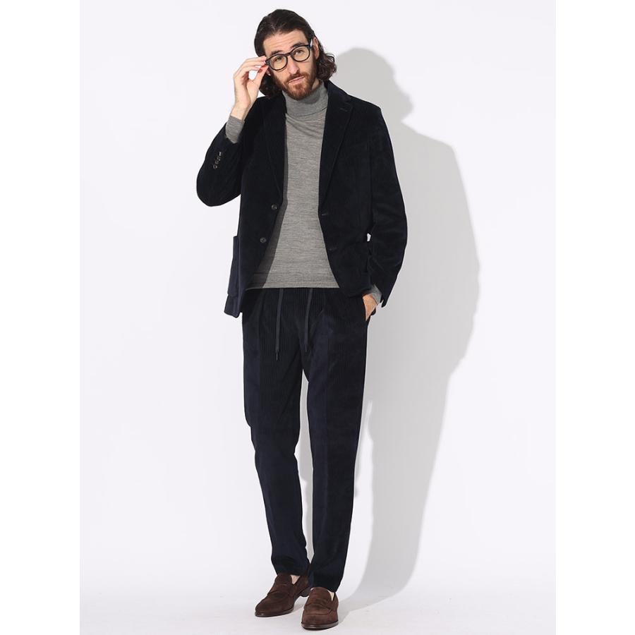 CIRCOLO 1901 テーラードジャケット　コーデュロイ 2B ネイビー CIRCOLO 1901（チルコロ 1901） チルコロ ジャケット メンズ