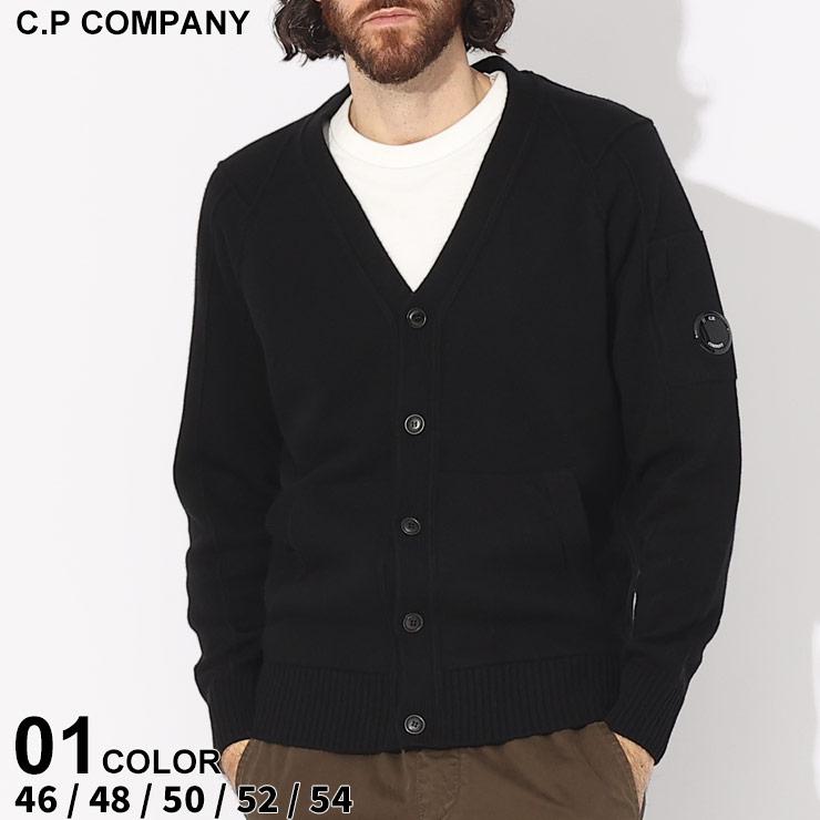 C.P. COMPANY ブラックニットカーディガン C.P. COMPANY ブラックニットカーディガン