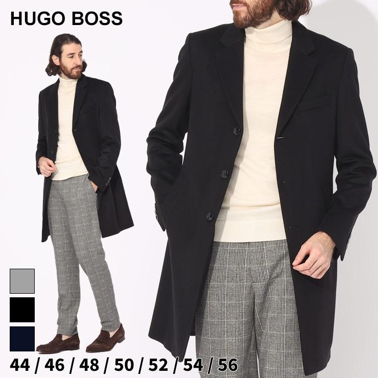 ヒューゴボス コート HUGO BOSS メンズ チェスターコート シングル グレー ブランド アウター カシミヤ混HBHYDE10252595 :  7669202610 : ゼンオンライン - 通販 - Yahoo!ショッピング