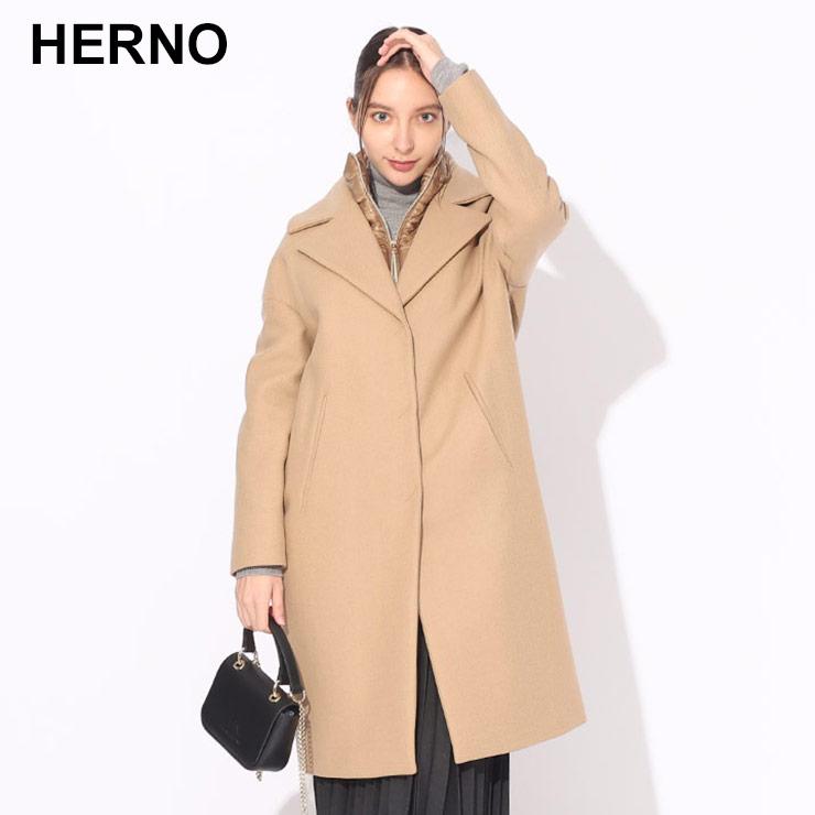 HERNO ヘルノ コート レディース シングルコート ブランド アウター 