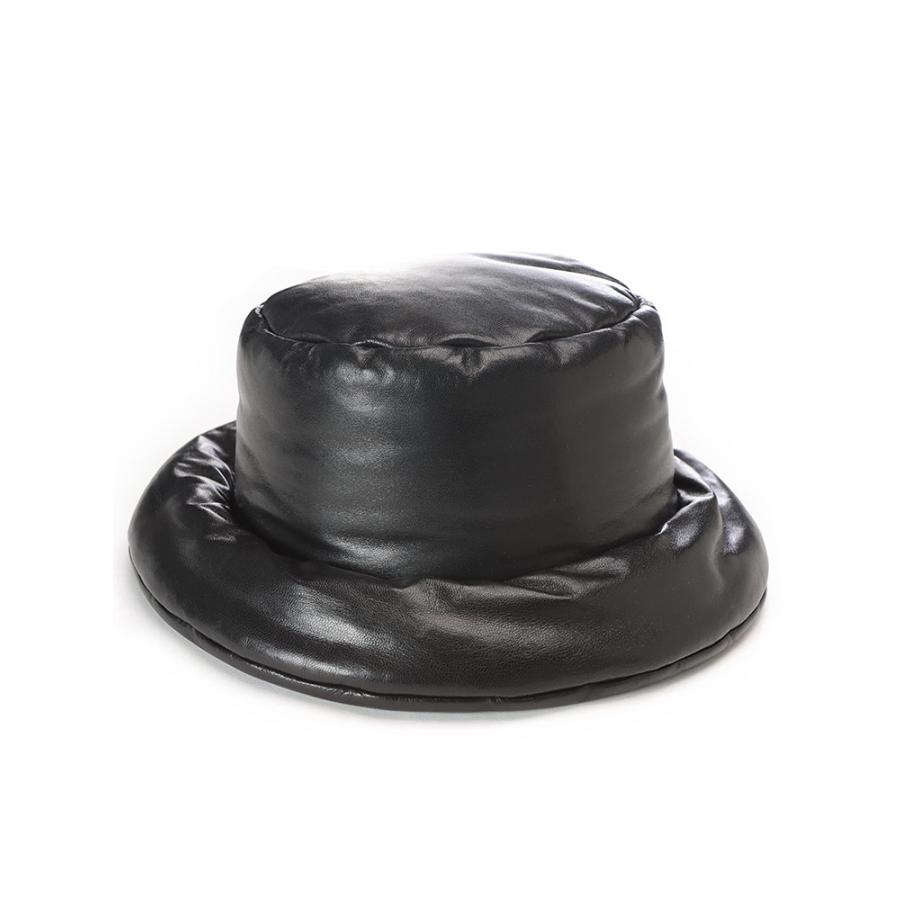 PRADA（プラダ） バケットハット レディース ラム革 中綿