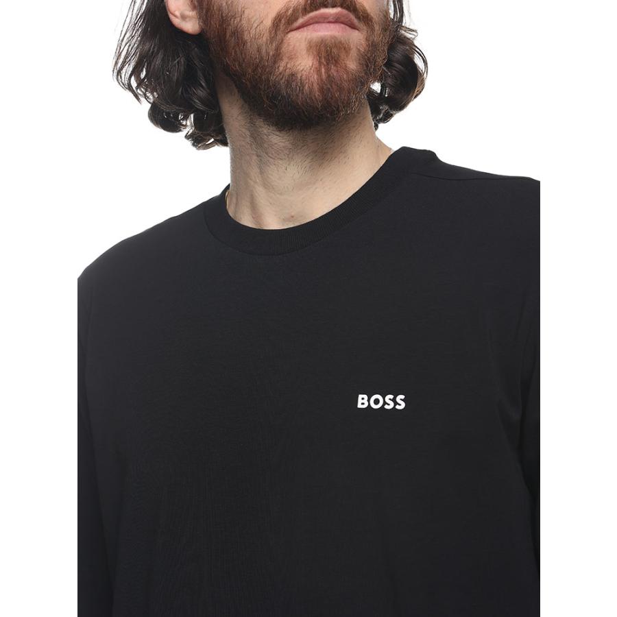 ヒューゴボス Tシャツ 長袖 HUGO BOSS メンズ ロンT ロゴ ブランド トップス レギュラーフィット HB50506365｜zen｜03