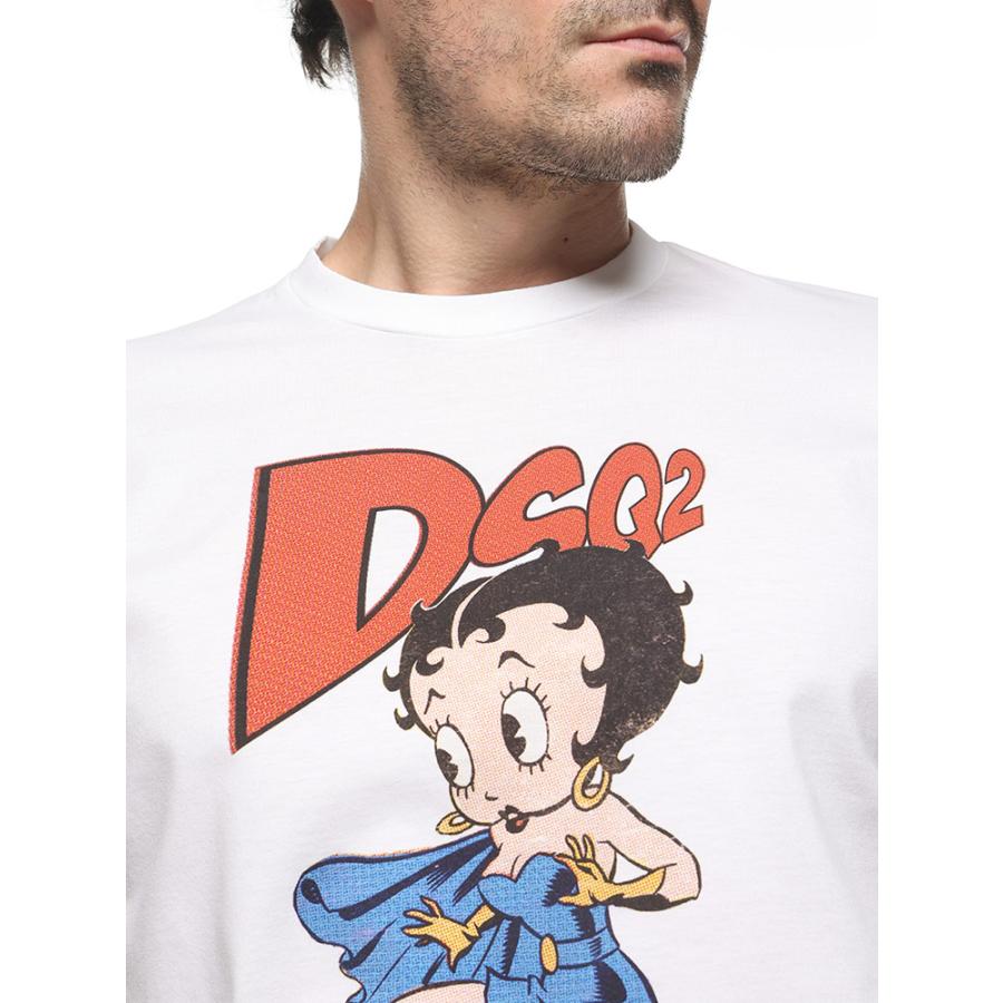 DSQUARED2 ディースクエアード 半袖 Tシャツ メンズ プリント DSQUARED2 ディースクエアード 半袖 Tシャツ メンズ プリント