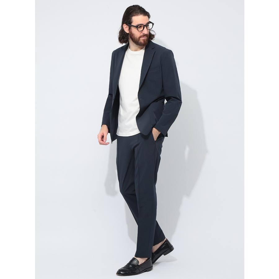 未使用級 現行 高機能素材 ストレッチ BOSS ヒューゴボス スイングトップ HUGO BOSS（ヒューゴ・ボス） ストレッチ シングル ジャケット ロング