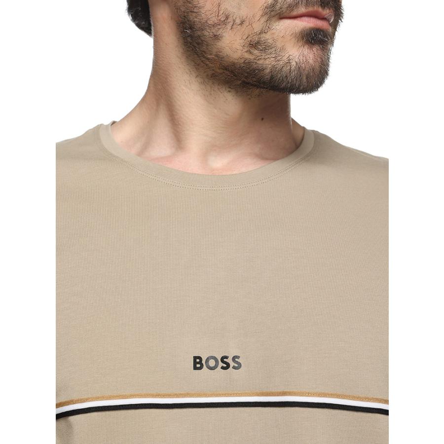 HUGO BOSS (ヒューゴボス) BOSS HOMEWEAR UNIQUEロゴ クルーネック 半袖 Tシャツ HB50515395｜zen｜03