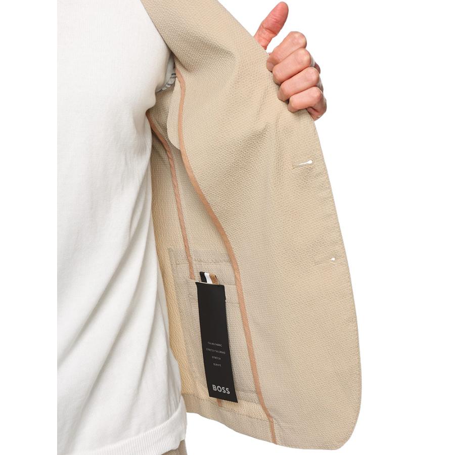 希少サイズ54 3XL位 近年 ヒューゴボス シアサッカー アンコンジャケット JAPAN BLUE JEANS JEANS（ジャパンブルージーンズ） 別注 シア