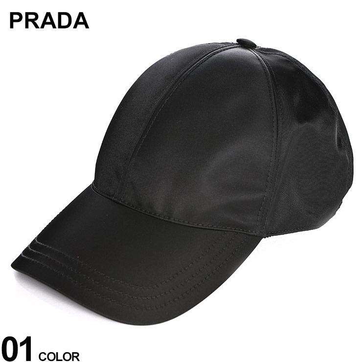 PRADA（プラダ） キャップ レディース Re-Nylon エナメルメタルロゴ